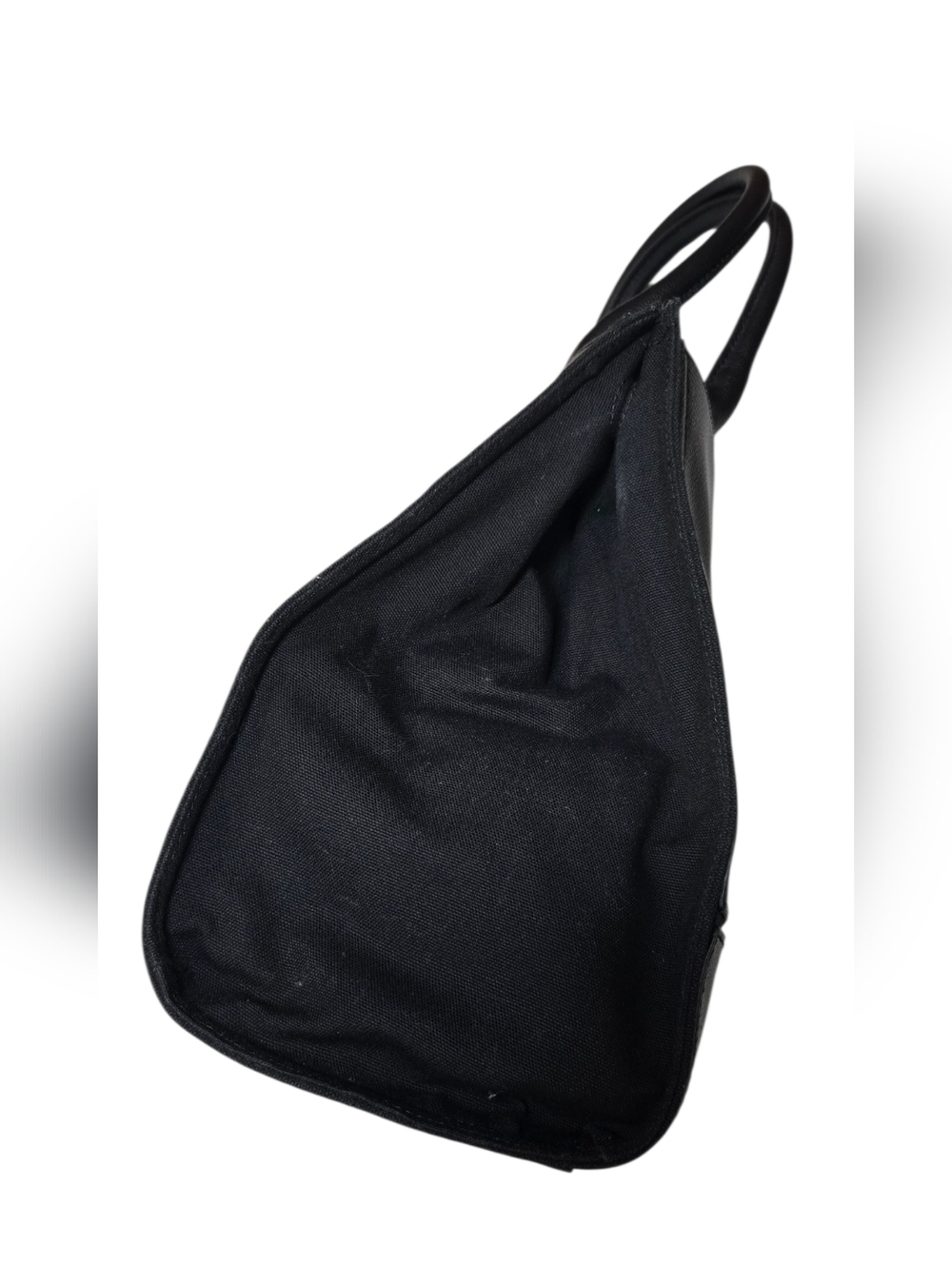 Tory Burch Elle Minimalist Black Leather Work Laptop Tote NWT - Picture 4 of 17